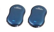 2 Pack Rechargeable Hand Warmers USB Power Bank Electric Pocket Heater Warmer