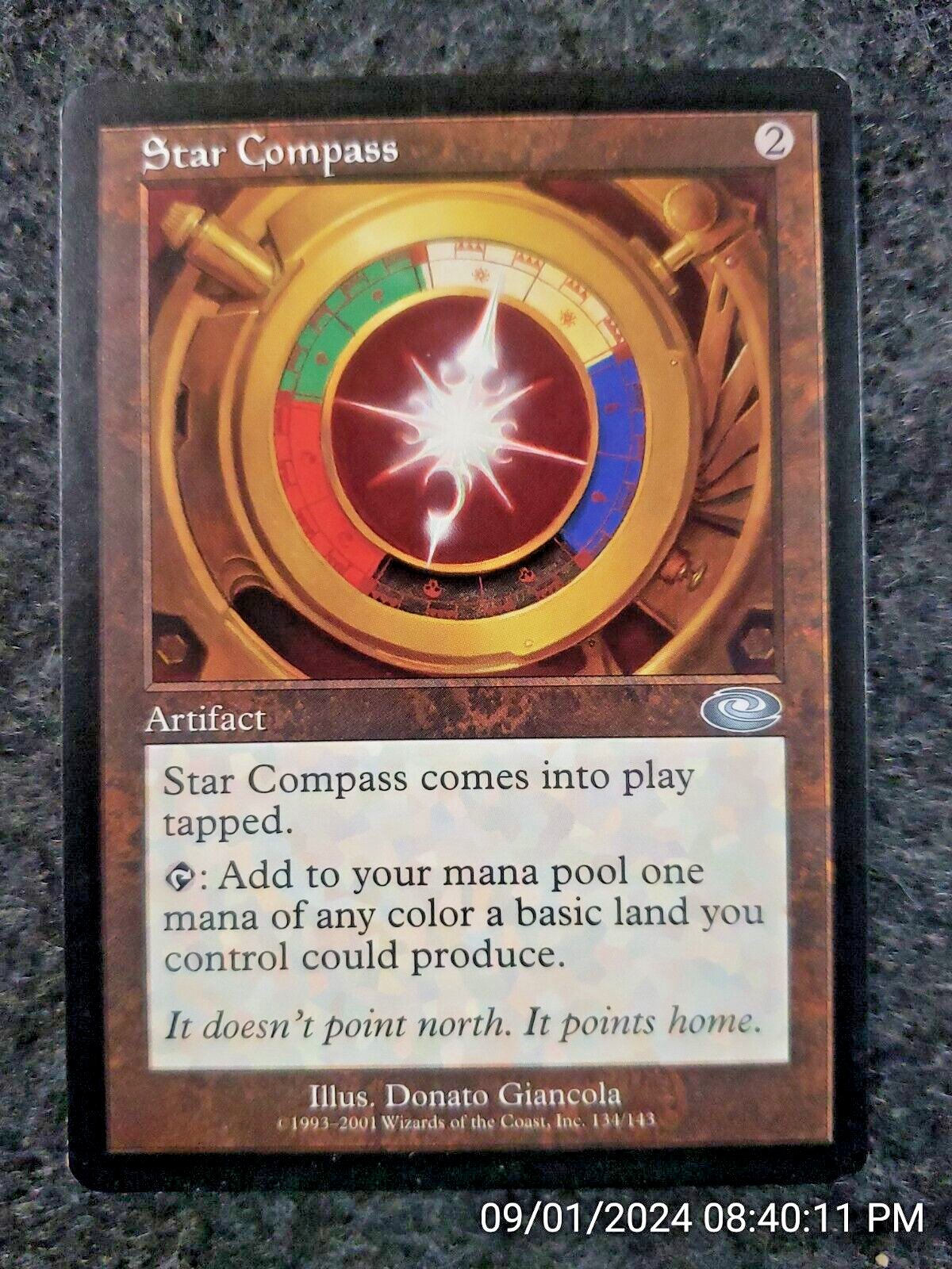 Star Compass Planeshift NM Artifact Uncommon MAGIC THE GATHERING CARD (DS3D1H6)