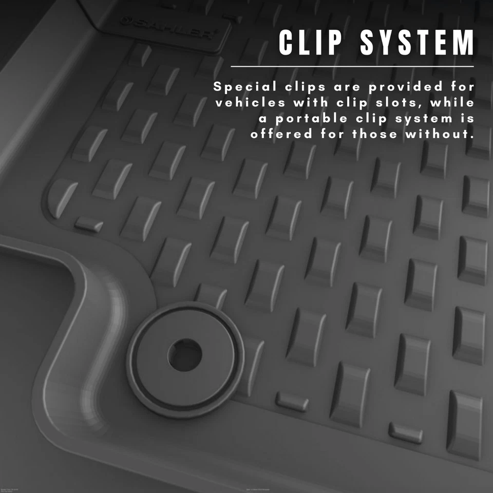 Floor Mats for Seat Altea XL 2004-2015 | Premium Floor Mat Black  - Image 4 of 4