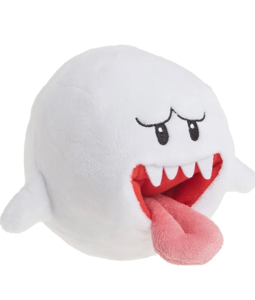 Peluche Boo le fantome nintendo Mario Bros 15cm neuf et authentique