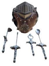 Royal Craft Collection Medieval Themed Drink Bar Accessories & Holder, Preowned