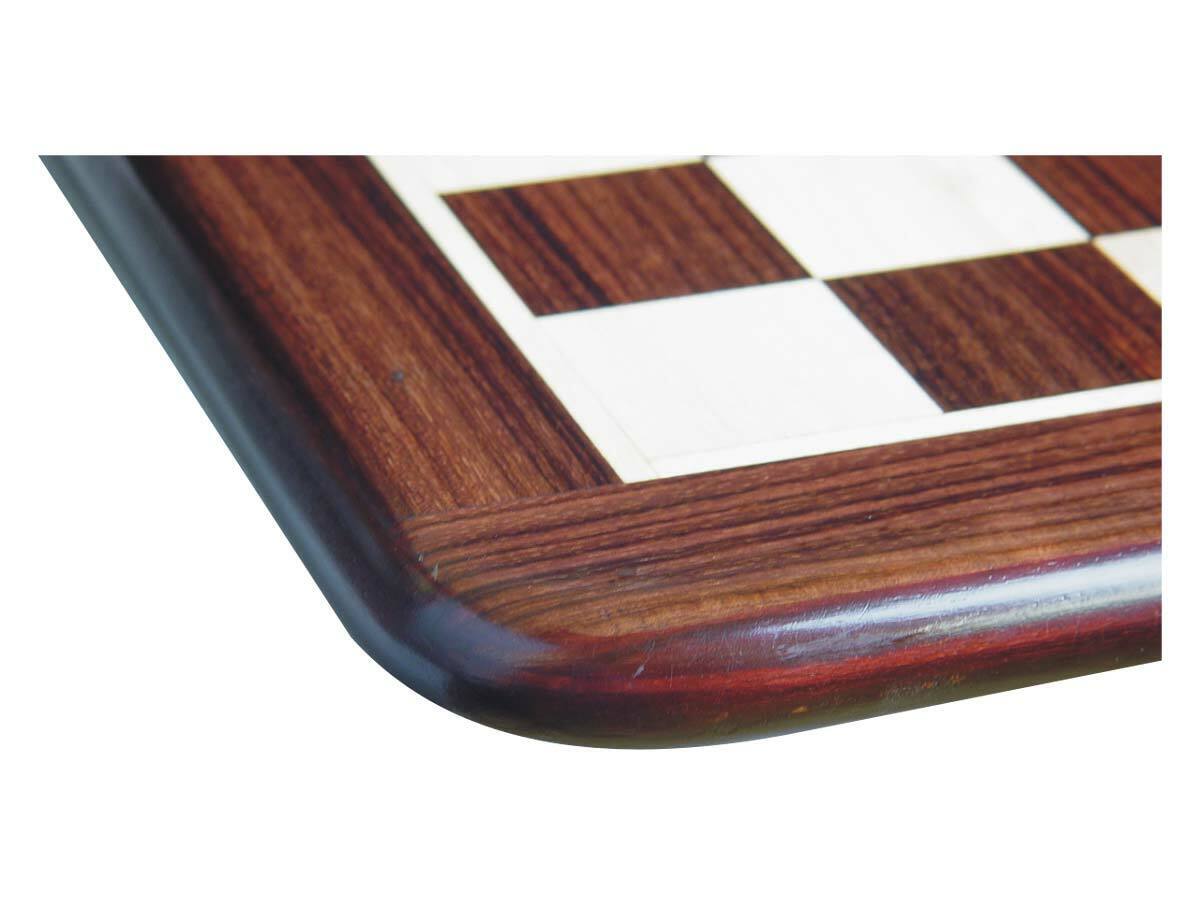 21 inches Large Flat Chess board Rosewood & Maple Wood-Square of 55 mm –  royalchessmall