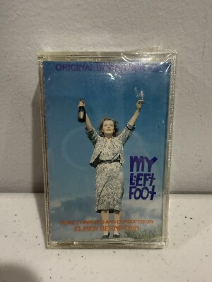 MY LEFT FOOT / DA Soundtrack Cassette Tape OG 1989 ELMER BERNSTEIN Sealed