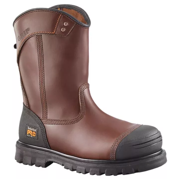 Timberland PRO Men s Caprock Wellington Alloy Safety Toe Work Boots