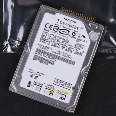 HTS721010G9AT00 - HITACHI 100 GB 2.5'' 7200 RPM PATA IDE Hard Disk Drive HDD