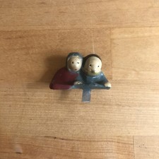 Couple conducteur pour Jouet Citroen Traction JRD 17cm 1/25 et auto tamponneuse