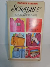 Vintage (1978) POCKET EDITION SCRABBLE NEW!! OLD STOCK...OPENED.  UNUSED!