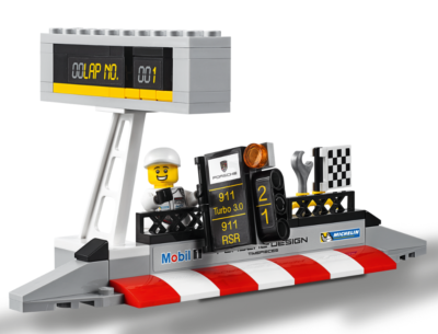 LEGO Porsche 911 RSR and 911 Turbo 3.0 Speed Champions 391 Pieces