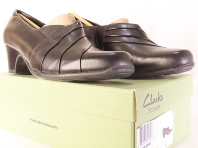 clarks 2 inch heels