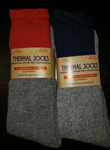 red hot thermal socks