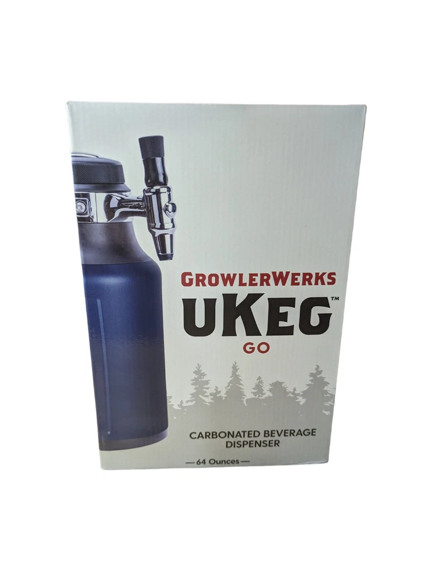 GrowlerWerks uKeg GO Carbonated Dispenser 64 oz Mini Keg Beer