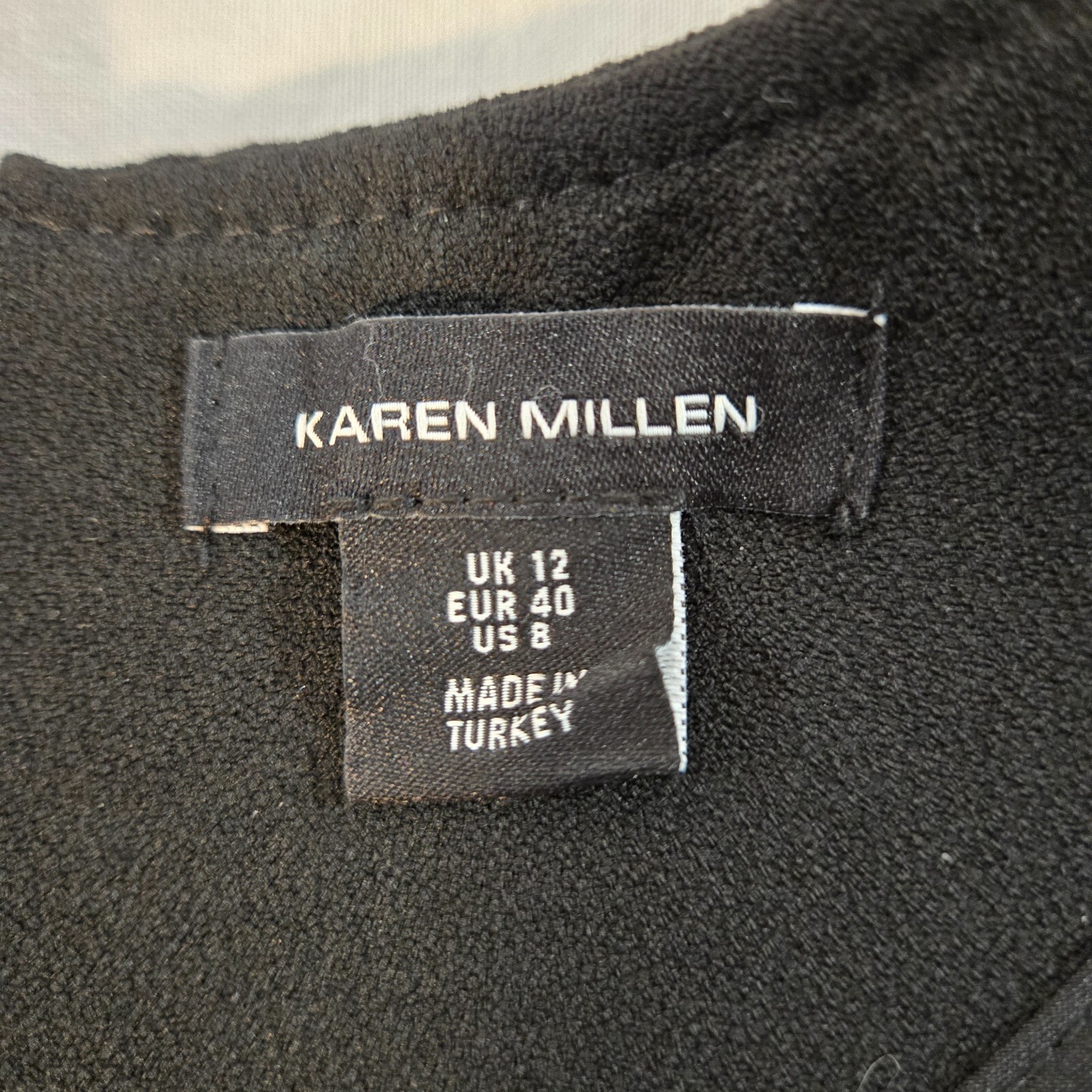 KAREN MILLEN Elevated Basic Black Structured Crep… - image 16