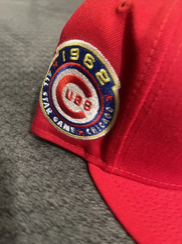 Exclusivo Hat Club Chicago Cubs 1962 All Star Game infrarrojo voltios UV talla 7 1/2 Foto 3 de 4