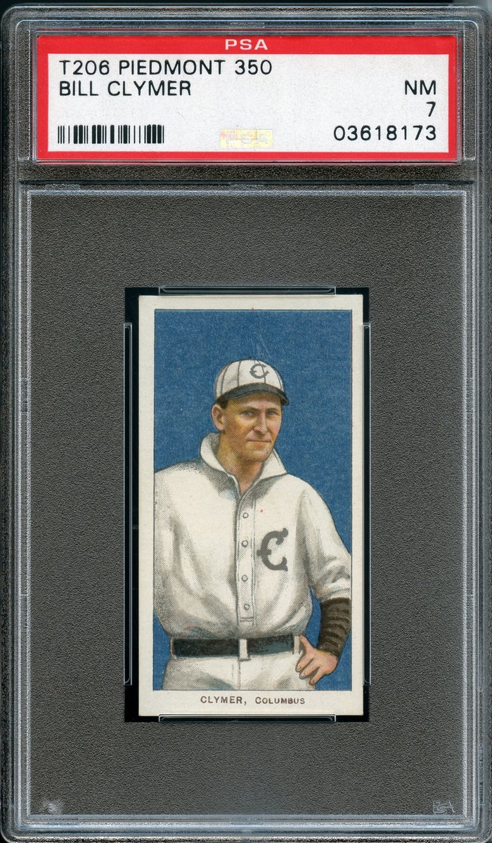 1909 T206 White Border Bill Clymer card