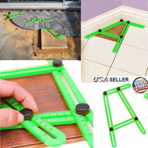 IIT 10-Inch Plastic Multi-Angle Ruler - Image 2 of 2