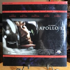 APOLLO 13,LaserDisc LD,Tom Hanks Bill Paxton Kevin Bacon Letterboxed Edition New