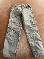 Boy's Size M 7-8 Place Athletic Pants Lined Gray Nylon