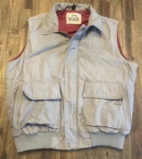 Vintage Woolrich Men s Lined Full Zip Utility Vest Medium/Large