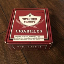 Swisher Sweets Cigar  Cigarillo Box Empty