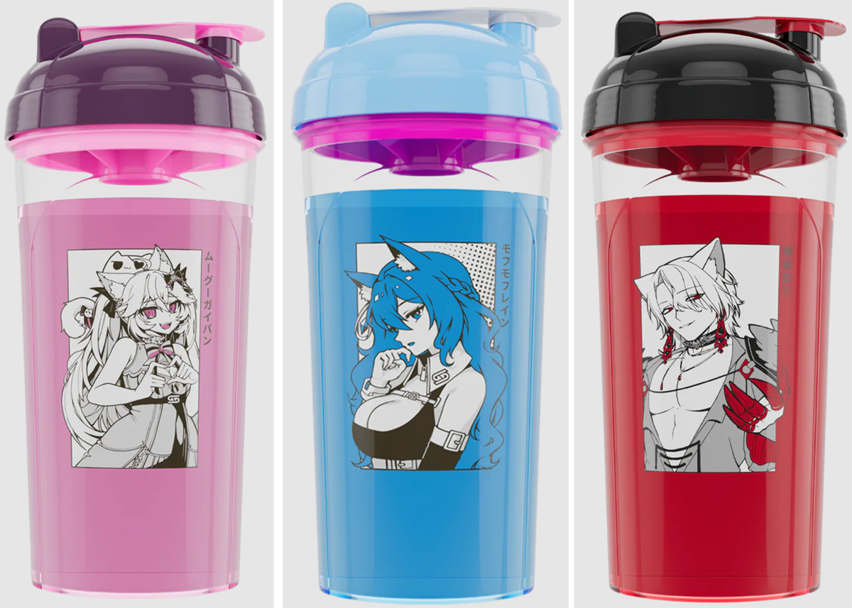 NEW WAIFU GamerSupps GG Creator Cups x Nyanners + Aethel + Foxy