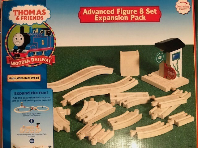 thomas wooden railway figure 8 set