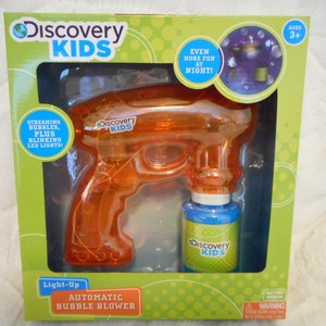 discovery bubble blower automatic light up