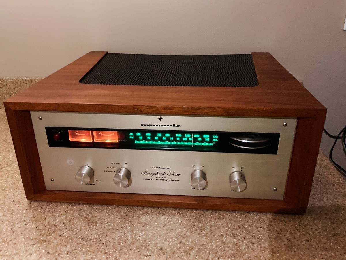 希少　Marantz Model 23J AM/FMチューナー　（ジャンク品） 希少 Marantz Model 23J AM/FMチューナー （ジャンク品