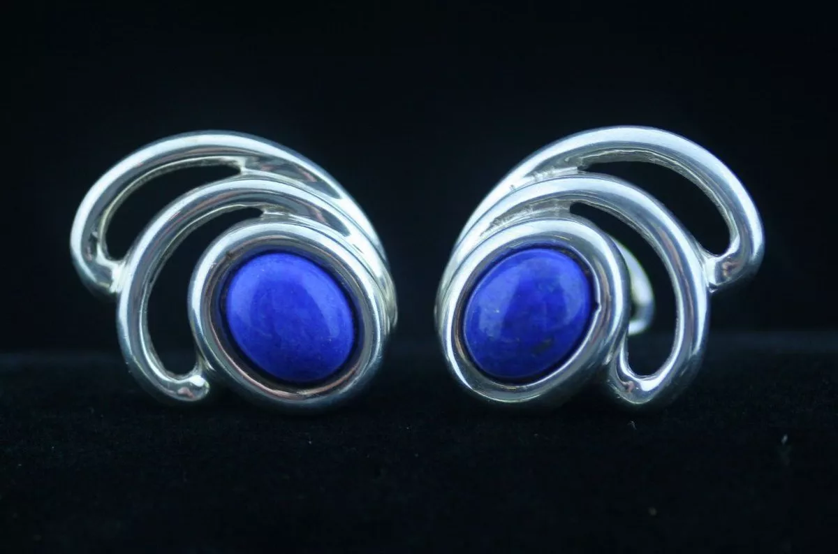 Blue tiffany hotsell earrings