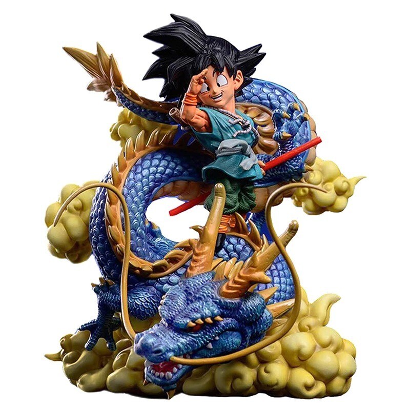 ✅Figurine Dragon Ball Z Son Goku Shenron 15cm Manga Anime Collection