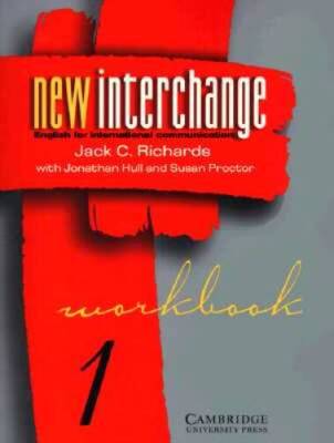New Interchange Workbook 1: English for International Communication  - VERY GOOD
