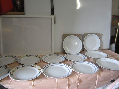 Set of 12 Vintage Corelle Corning Classic (3) different designs great shape!