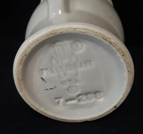 Vintage Pfaltzgraff Yorktowne Stoneware Blue Tulip Barrel Coffee Mug 7-288 - Picture 7 of 7