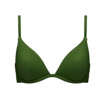 NWT Cuup Size 7 Seaweed The Plunge Swim Top UPF 50 Protection Underwire