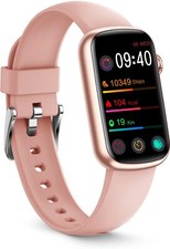 FITVII Slim Fitness Tracker with Blood Oxygen Blood Pressure 24/7 Heart Rate ...