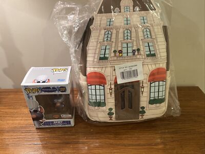 Ratatouille Remy Pop w/ Protector LE 3000 With Gusteau's Loungefly Backpack