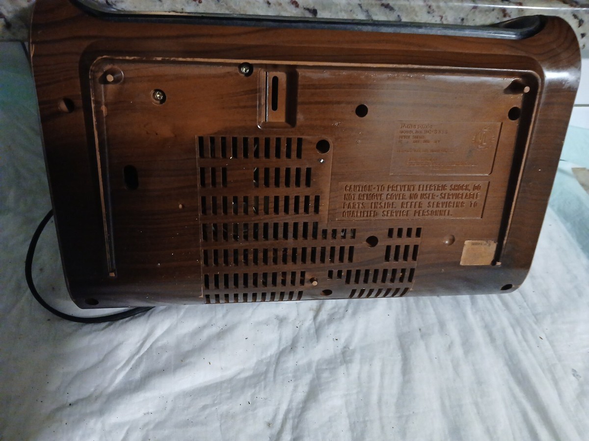 National Panasonic AM/FMラジオ RC-6236 Panasonic RC-6236 Weather FM - AM Radio - Flip Clock Fans Forum