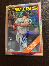 2023 Topps Update Edouard Julien Silver Pack Autograph 56/99 signed a beauty
