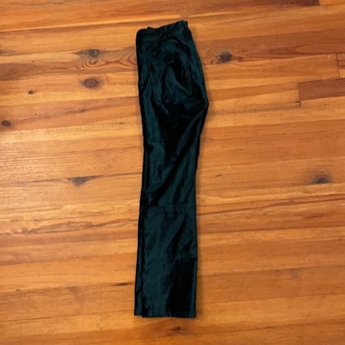 Free People Green Velvet Straight Ankle Jeans Womens Size 24 - Picture 4 of 15