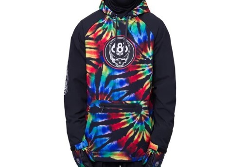686 Waterproof Pullover Hoody (M) Grateful Dead M3WNCS110-GDBD