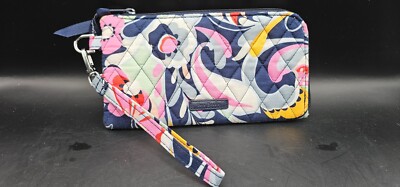 Vera Bradley Cell Phone Wallet Mod Paisley - READ