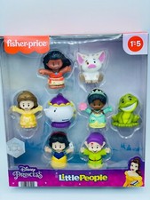 Fisher-Price Little People Disney Princess Story Duos 8-Pcs  New In Box 