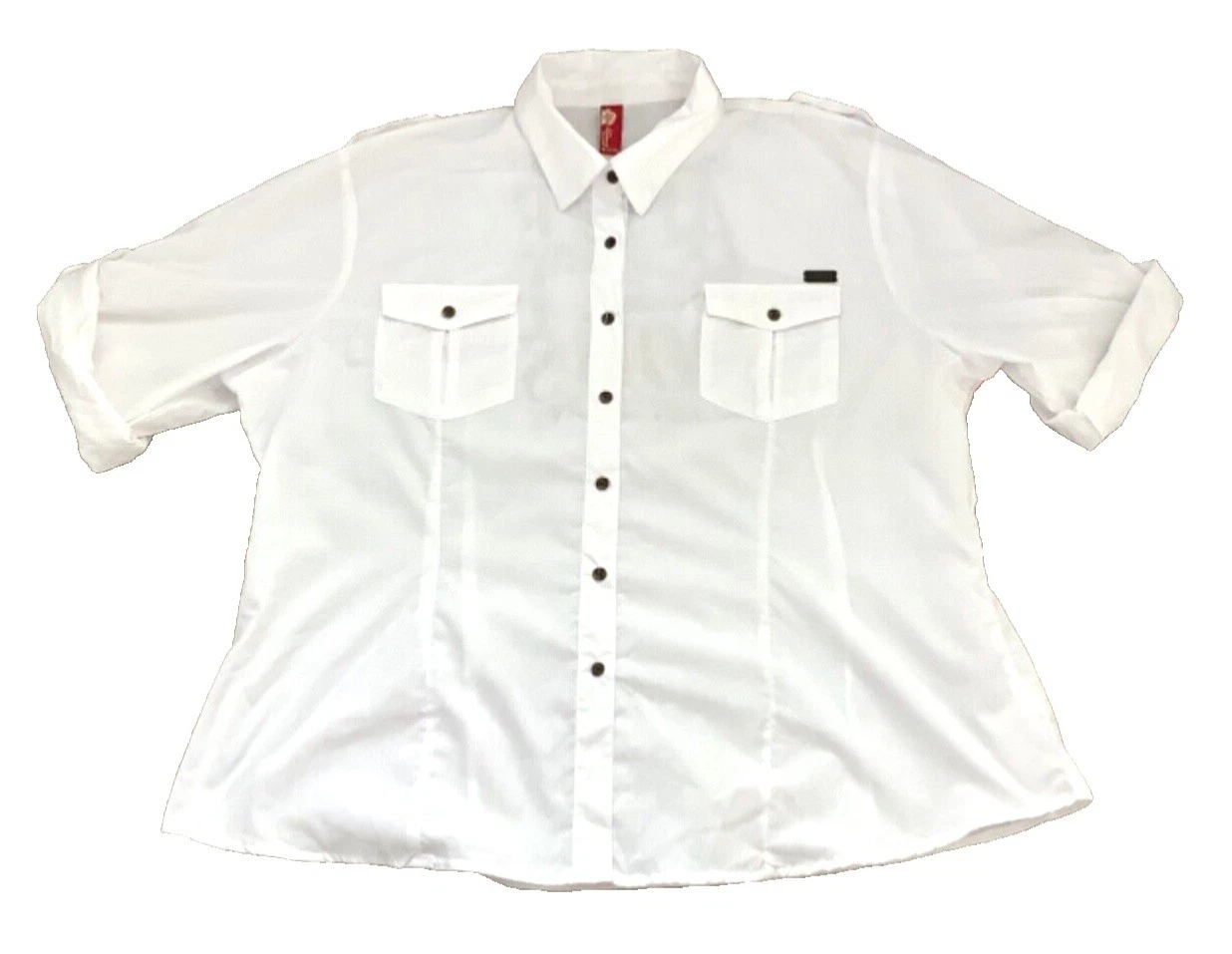 Blusa Feminina Branca de Poliéster para mulheres