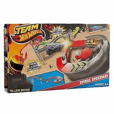 hot wheels spiral speedway set