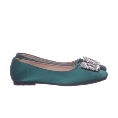 Yan Hao, Ballerinas, Größe: 40, Grün, Damen #FFd