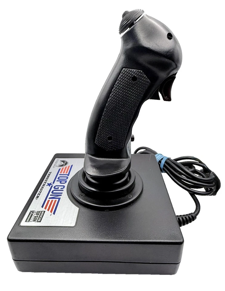 Официальный игровой джойстик Thrustmaster Top Gun для ПК (серийный DB15) б/у/VG - Изображение 2 из 4