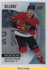 2023-24 Upper Deck Allure Rookies Kevin Korchinski #121 READ dz4