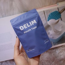 DELIM Mouth Tape 30 Pack ? Wake Up Fresh, Not Dry | Gentle Strip | UK Brand
