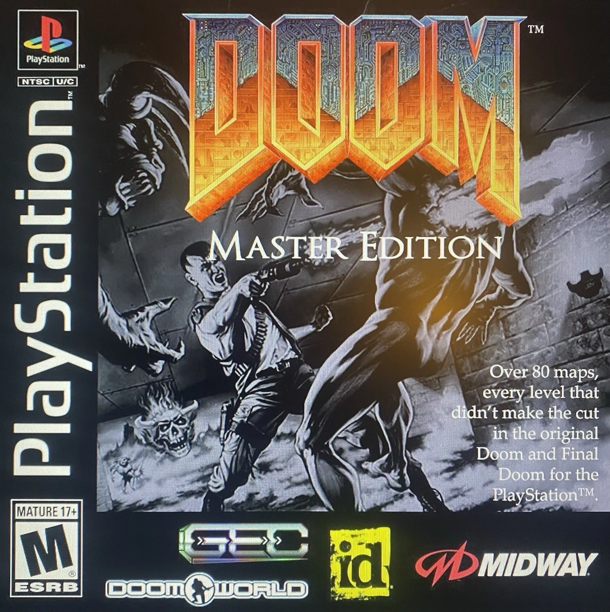Doom Sur PlayStation 1 – Édition Value Series – Complet Et En PAL (français)