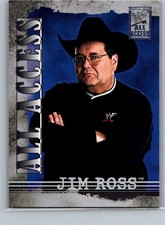 2002 Fleer WWF All Access Jim Ross #36 Wrestling Card HOF Announcer 