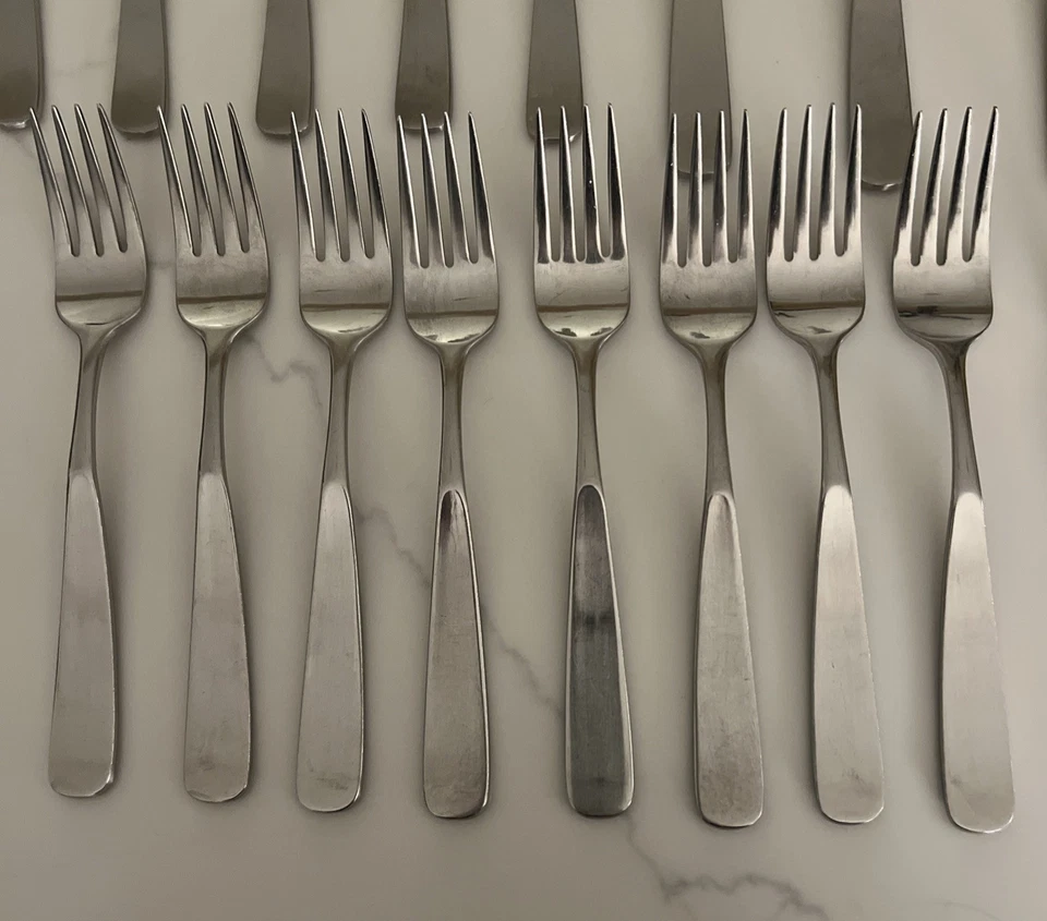 Набор из 37 столовых приборов Supreme 18-8 Япония - 15 вилок, 8 ножей и 14 ложек см. описание - Изображение 2 из 4